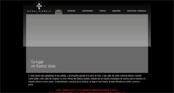 Desktop Screenshot of hotelesperia.com.ar